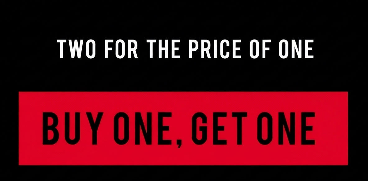 1 Month Training - 2 people for price of 1 (50% off)