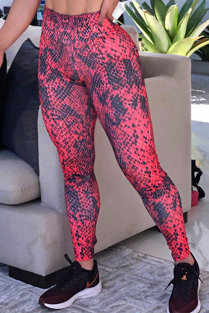 Red Jaguar Legging Pants – Laredo Kickboxing Academy